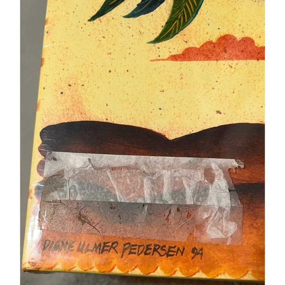 Diane Ulmer Pedersen Rooster Stationery‎ Gift Set Journal Notepad 1994 Folk Art